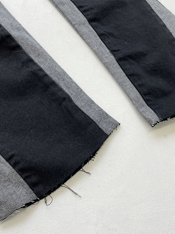 Men's Street Splice Slim Jeans-8