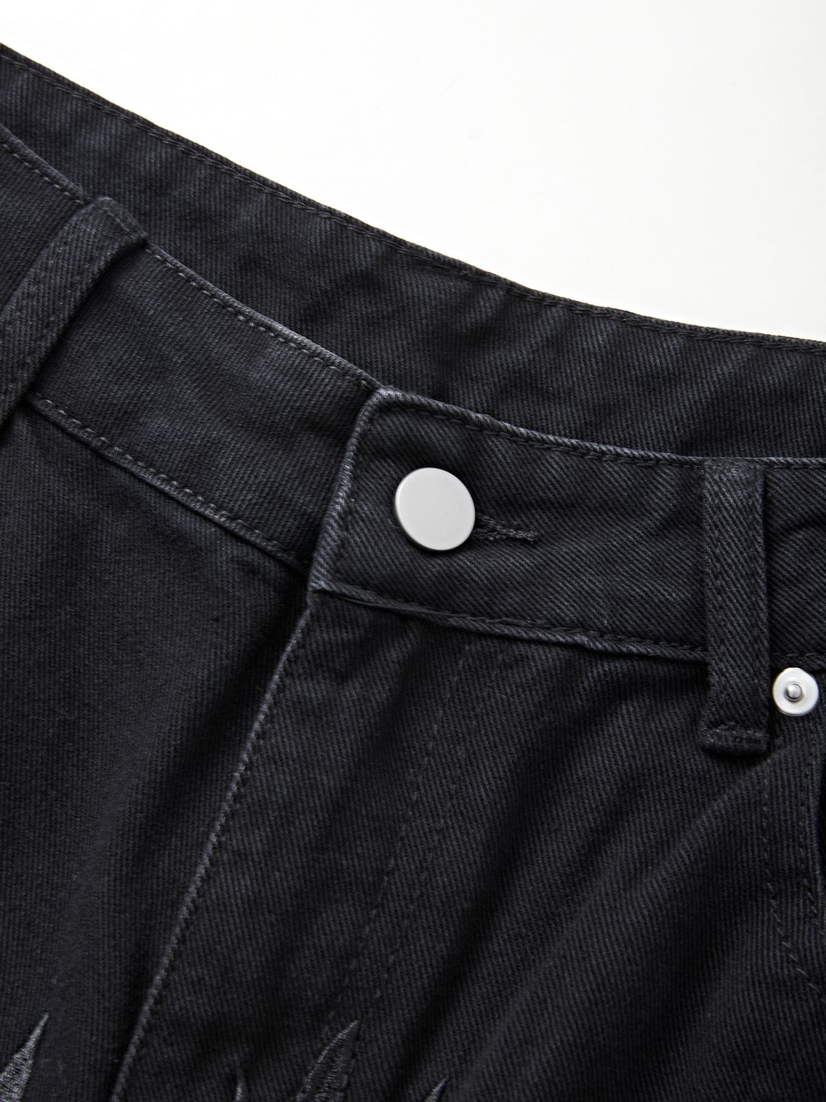 Men's Washed Revenge Straight Leg Jeans-6