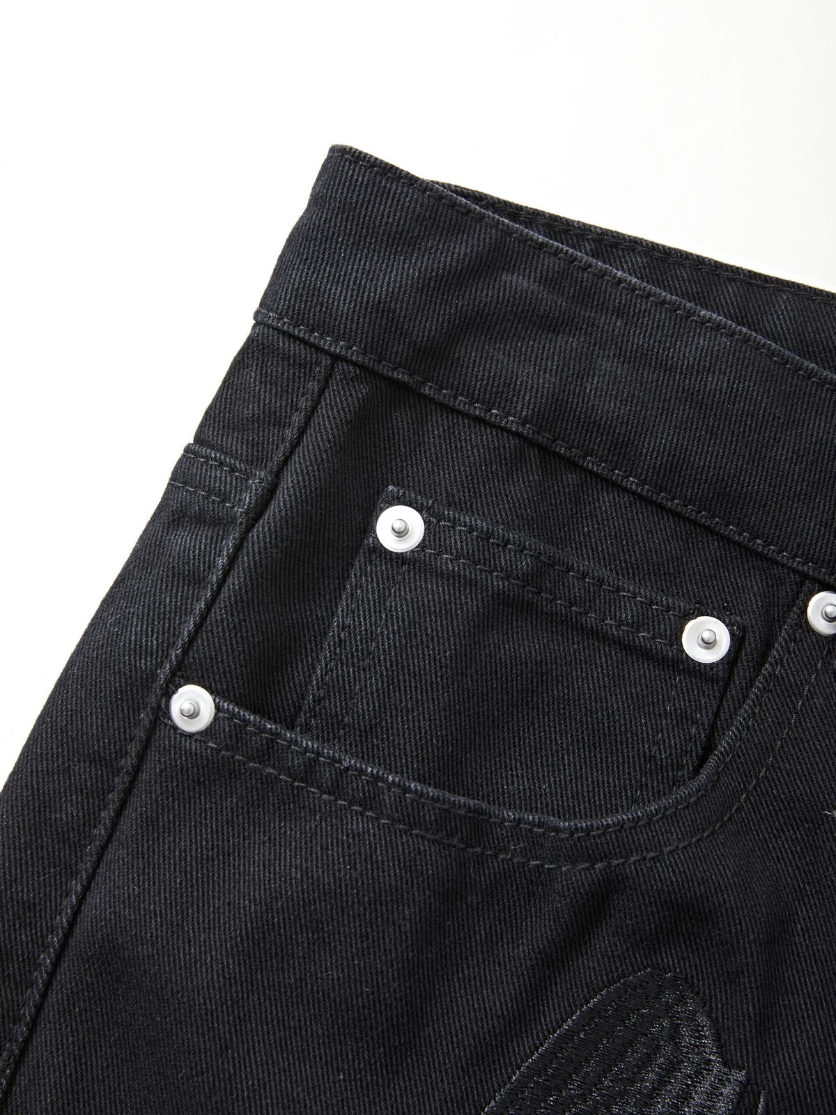 Men's Washed Revenge Straight Leg Jeans-7
