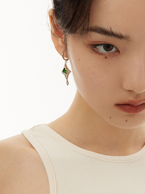 Cool Niche Aurora Star Earring-2