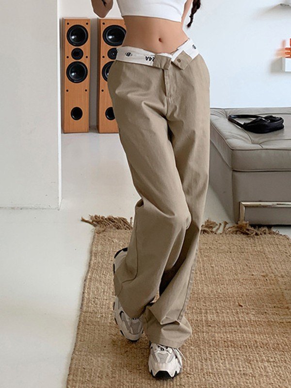 Vintage Y2K Straight Leg Pants-2