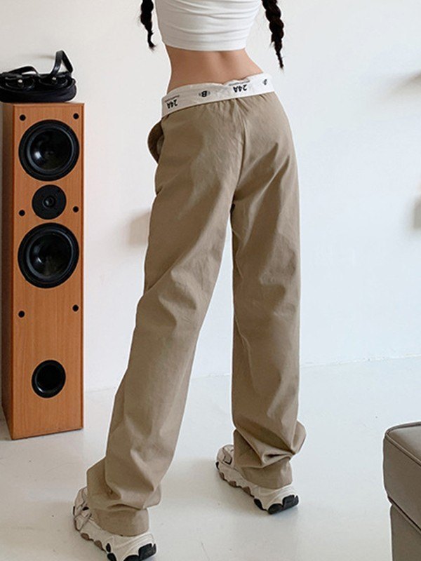 Vintage Y2K Straight Leg Pants-3